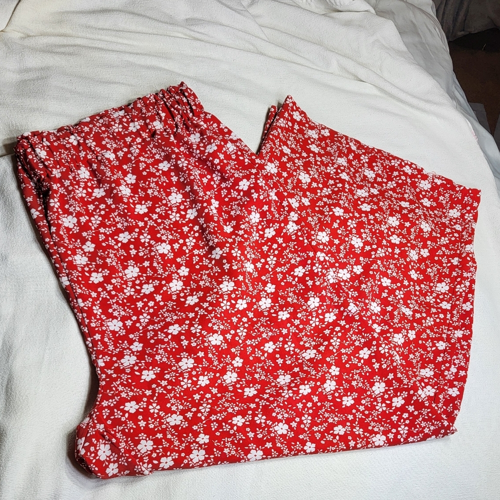 Shein Frenchy Scallop Hem Wide Leg Pants Sz 4X - Picture 8 of 8